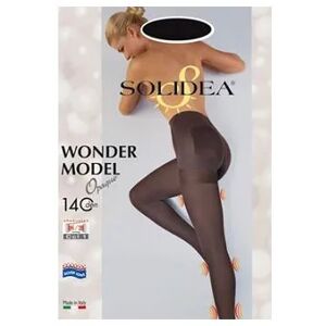 SOLIDEA Wonderl Model Opaque 140 DEN Collant Compressivo Colore Moka Taglia 4