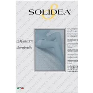 SOLIDEA Marilyn Class 2 Calza Autoreggente Compressiva Punta Aperta Colore Naturale Taglia XL