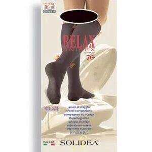 SOLIDEA Relax Unisex 70 DEN Gambaletto Compressivo Colore Bordeaux Taglia 3