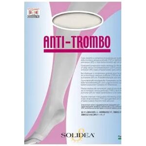 SOLIDEA Anti Trombo Calza Compressiva Anti Trombosi Colore Naturale Taglia S