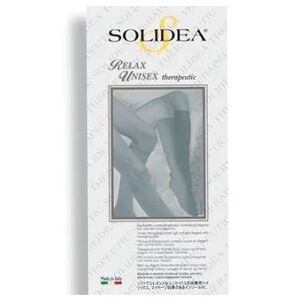 SOLIDEA Relax Unisex Class 2 Gambaletto Compressivo Terapeutico Colore Blu Scuro Taglia XL