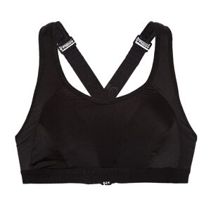 Freddy MEDIUM SUPPORT Reggiseno tecnico senza ferretto con tagli ergonomici, inserti elasticizzati Black Donna Tg.1 32c