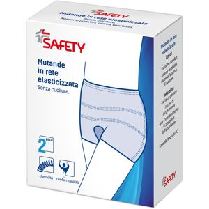 SAFETY Mutande In Rete Elasticizzata 2 Pezzi M