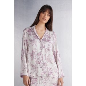 Intimissimi Maglia Aperta Davanti in Raso Gracefull Simplicity Donna Stampa Taglia M