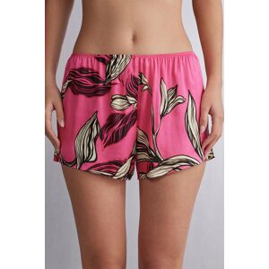 Intimissimi Pantaloncino in Raso di Viscosa Sweet Like Sugar Donna Rosa Taglia L