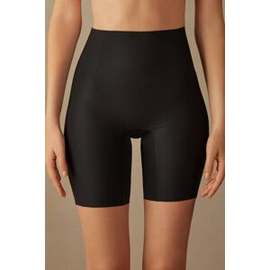 Intimissimi Pantaloncino in Microfibra Taglio Vivo Donna Nero Taglia S