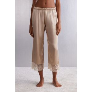 Intimissimi Pantalone in Seta Living in Luxe Donna Naturale Taglia XL