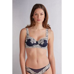 Intimissimi Reggiseno a Balconcino Daniela Pretty Flowers Donna Blu Taglia 4C