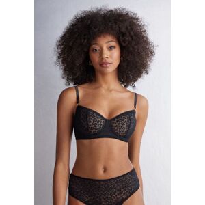 Intimissimi Reggiseno a Balconcino Daniela Your Wild Side Donna Nero Taglia 4B