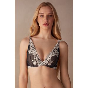 Intimissimi Reggiseno a Balconcino Giorgia Pretty Flowers Donna Blu Taglia 2D