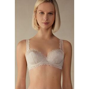 Intimissimi Reggiseno a Balconcino Sofia in Pretty Flowers Donna Naturale Taglia 3B