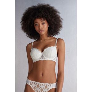 Intimissimi Reggiseno a Balconcino Sofia Crafted Elegance Donna Avorio Taglia 2D