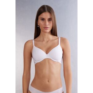 Intimissimi Reggiseno a Balconcino Francesca in Microfibra Ultralight Donna Bianco Taglia 3B