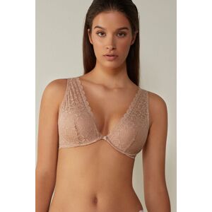 Intimissimi Reggiseno a Balconcino Elena in Pizzo Donna Naturale Taglia 3E