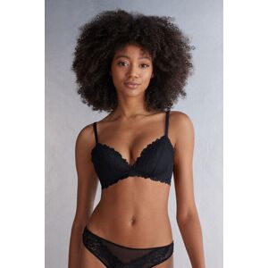 Intimissimi Reggiseno a Triangolo Tiziana Pretty Flowers Donna Nero Taglia 2C