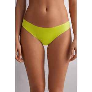 Intimissimi Brasiliana in Microfibra Ultra Light Senza Cuciture Donna Verde Taglia 2