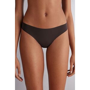 Intimissimi Brasiliana in Microfibra Ultra Light Senza Cuciture Donna Marrone Taglia 4