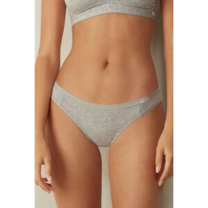 Intimissimi Brasiliana in Cotone Donna Grigio Taglia 2