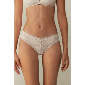 Intimissimi Brasiliana in Pizzo Stile Anni '80 Donna Naturale Taglia 4