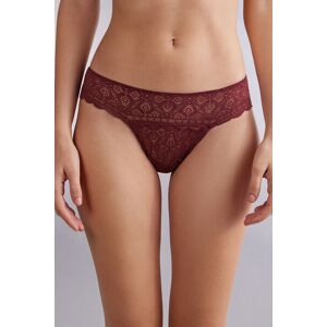 Intimissimi Brasiliana in Pizzo Donna Bordeaux Taglia 4