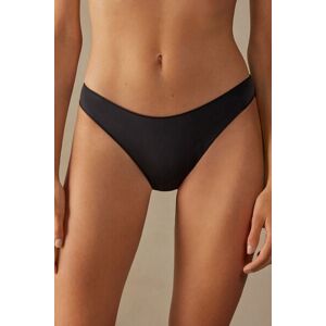 Intimissimi Slip Vita Bassa in Microfibra Ultralight Donna Nero Taglia 3