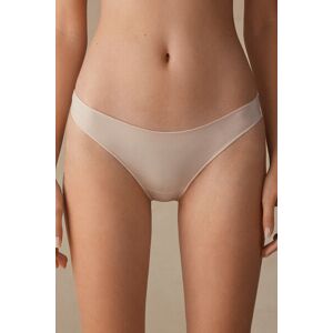 Intimissimi Slip Vita Bassa in Microfibra Ultralight Donna Naturale Taglia 3