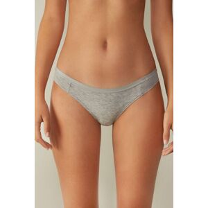 Intimissimi Slip in Cotone Donna Grigio Taglia 3