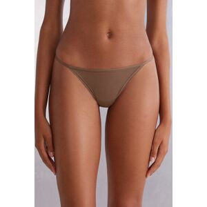 Intimissimi Perizoma con Fianchetto in Microfibra Ultralight Donna Naturale Taglia 2