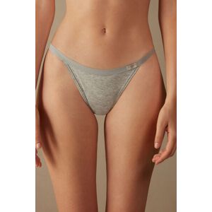 Intimissimi Perizoma Fianchetto in Cotone Donna Grigio Taglia 4