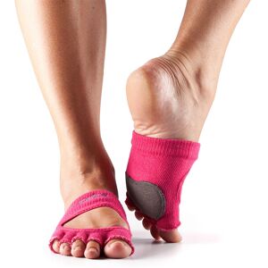 ToeSox Calzini Danza Releve senza dita, colori assortiti Fuxia Medium (39-42,5)