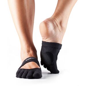 ToeSox Calzini Danza Releve con dita Nero Medium (39-42,5)