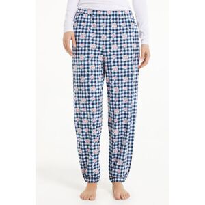 Tezenis Jogger in Cotone Stampato Donna Blu Tamaño M