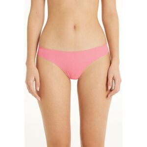 Tezenis Brasiliano in Cotone Taglio Vivo e Pizzo Riciclato Donna Rosa Chiaro Tamaño S