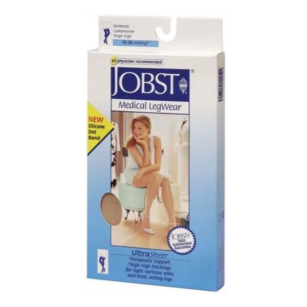 jobst us 15-20 mmhg calze autoreggenti nero taglia 4