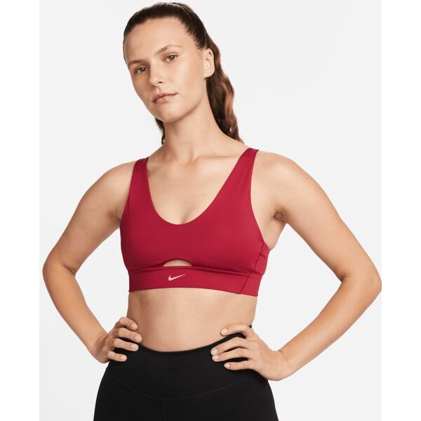 nike reggiseno indy rosso donne dv9837-620 m