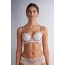 Intimissimi Reggiseno a Balconcino Sofia Secret Garden Donna Bianco Taglia 7B