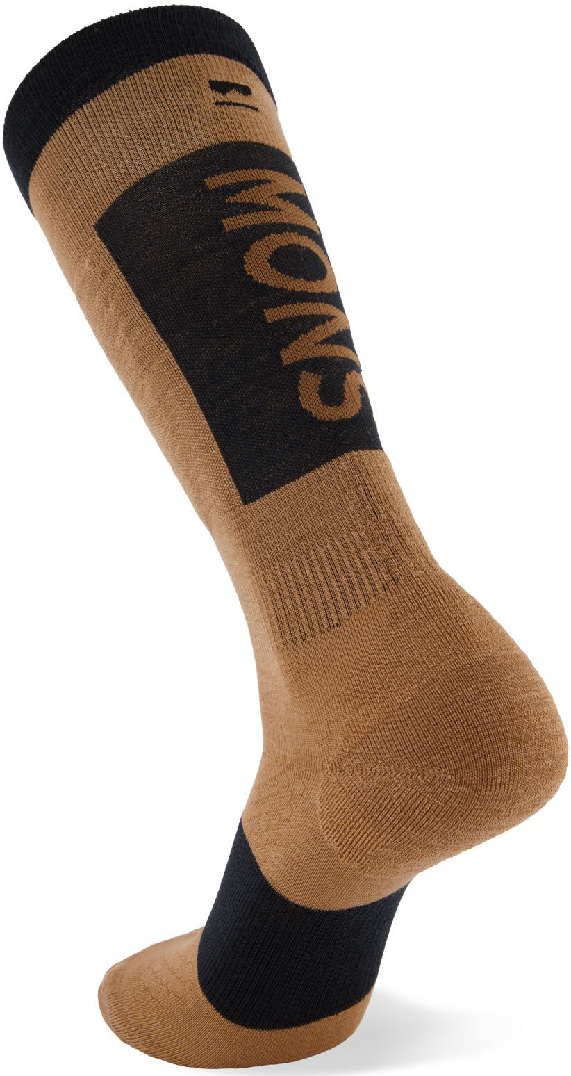 MONS ROYALE ATLAS MERINO SNOW SOCK TOFFEE S