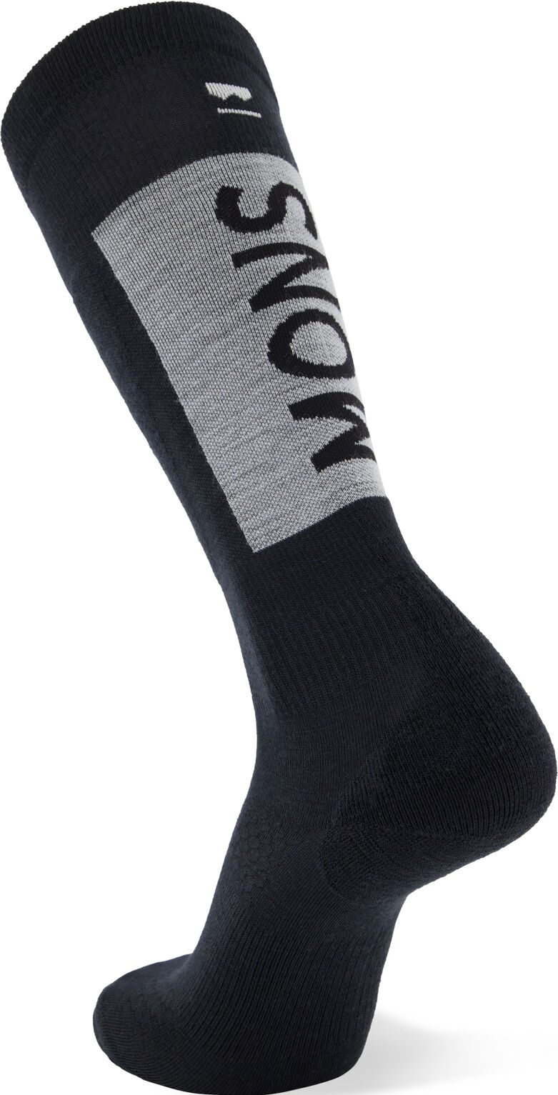 MONS ROYALE ATLAS MERINO SNOW SOCK BLACK S