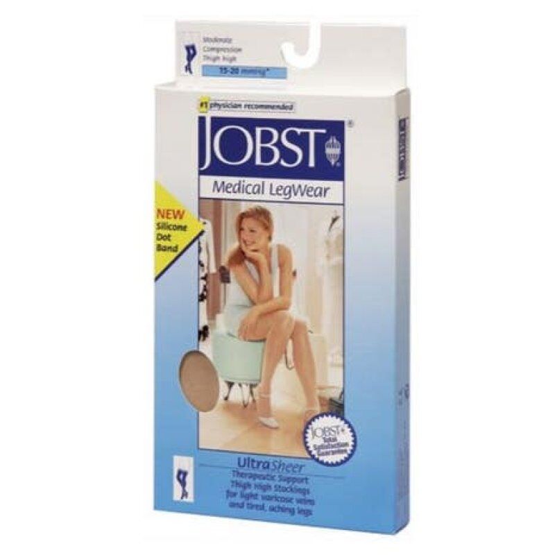 Essity Italy Spa Jobst ultra Sheer 10-15 Mmhg Autoreggenti Nero Taglia 5