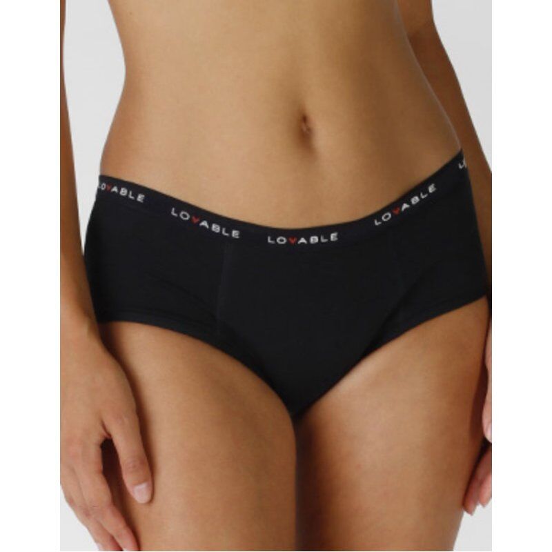 Hanes Culotte Flusso Abbondante Nero Taglia Xl Lovable