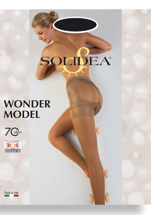 Solidea By Calzificio Pinelli Wonder Model 70 Sheer Collant Miele 4 Xl - Xl