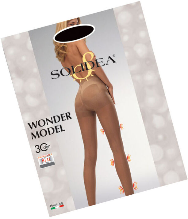 Solidea By Calzificio Pinelli Wonder Model 30 Collant Push - Up Fumo 2 - M