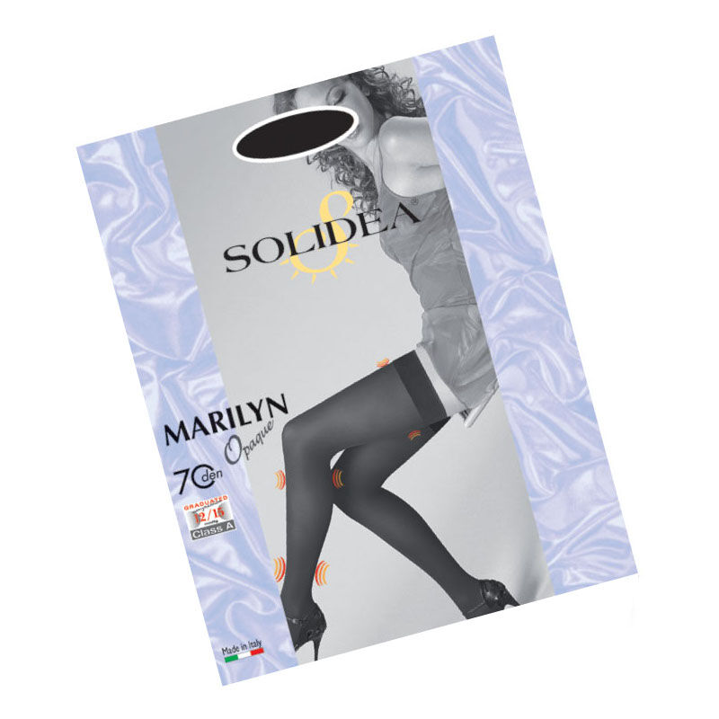 Solidea By Calzificio Pinelli Marilyn 70 Opaque Calza Nero 4 - L