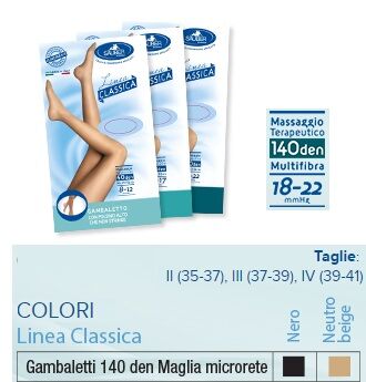 Desa Pharma Srl Sauber Gambaletto 140 Maglia Microrete Neutro Beige 2 Linea Classica