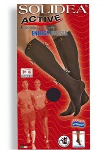 Solidea By Calzificio Pinelli Active Energy Unisex Nero 1-S