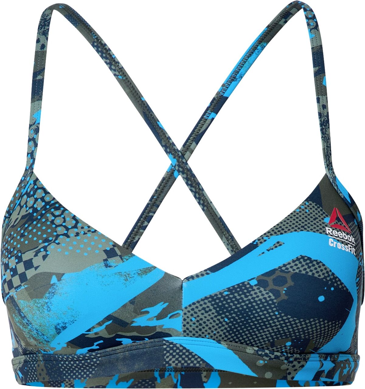 REEBOK Reggiseno sportivo Blu