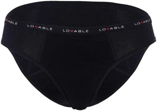 LOVABLE Slip Da Ciclo Flusso Abbondante Nero Misura Xl Period Panties