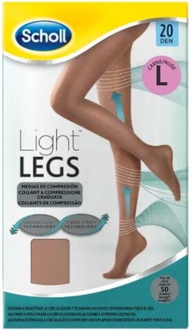 SCHOLL Calze Light Legs 20 Den L Nude