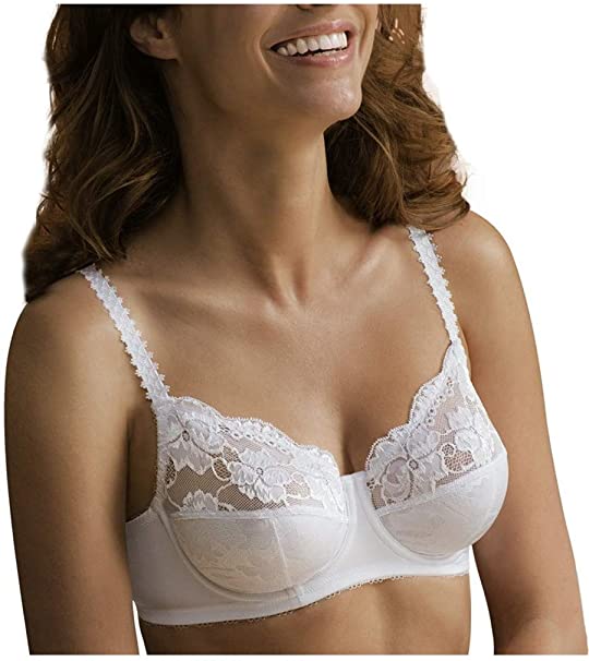 LOVABLE Reggiseno Donna Art 14068 Colore E Misura A Scelta BIANCO 36 COPPA E