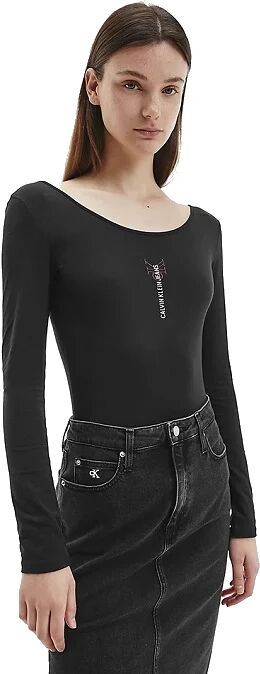 Calvin Body Donna Art J20j216465 Beh Colore Foto Misura A Scelta NERO